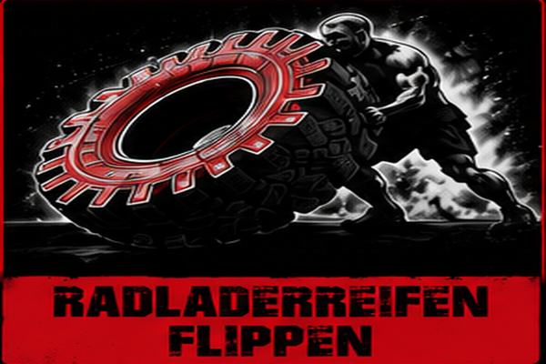 Radladerreifen flippen