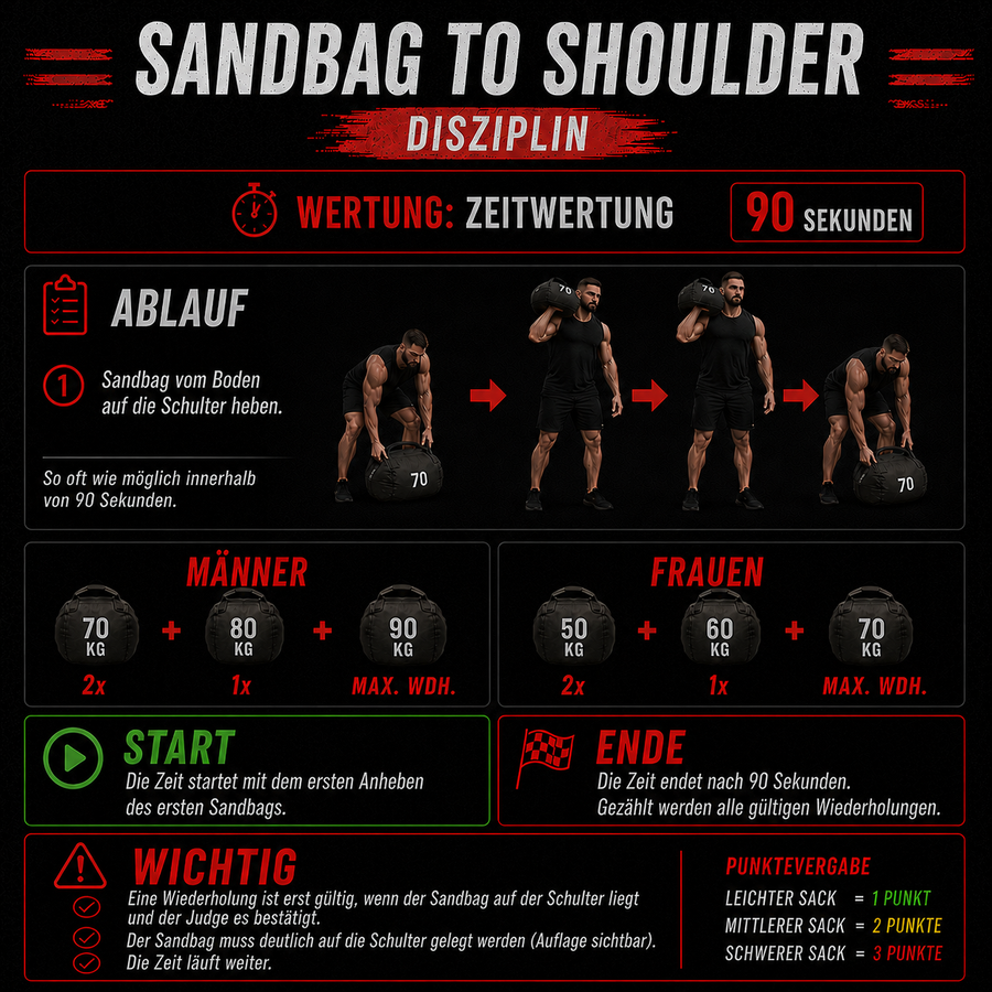 Sandbag to Shoulder